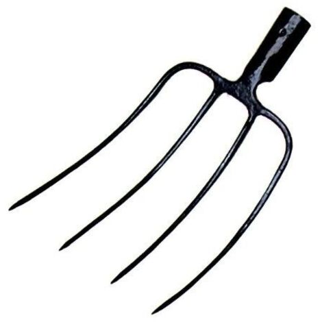 FORCA PER FIENO A 4 DENTI