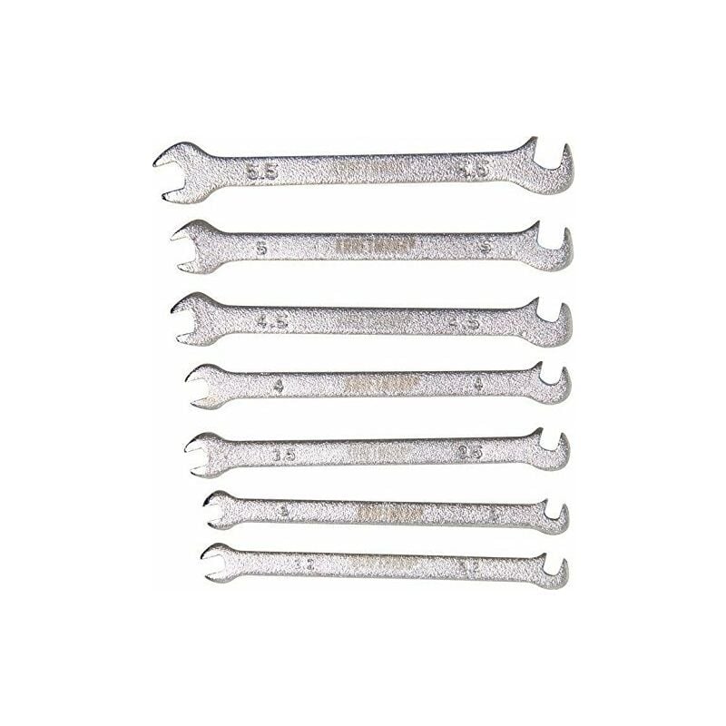 Bgs Technic - force homme 1239 de clés mixtes, mini double, 35, mm, 7 pièces