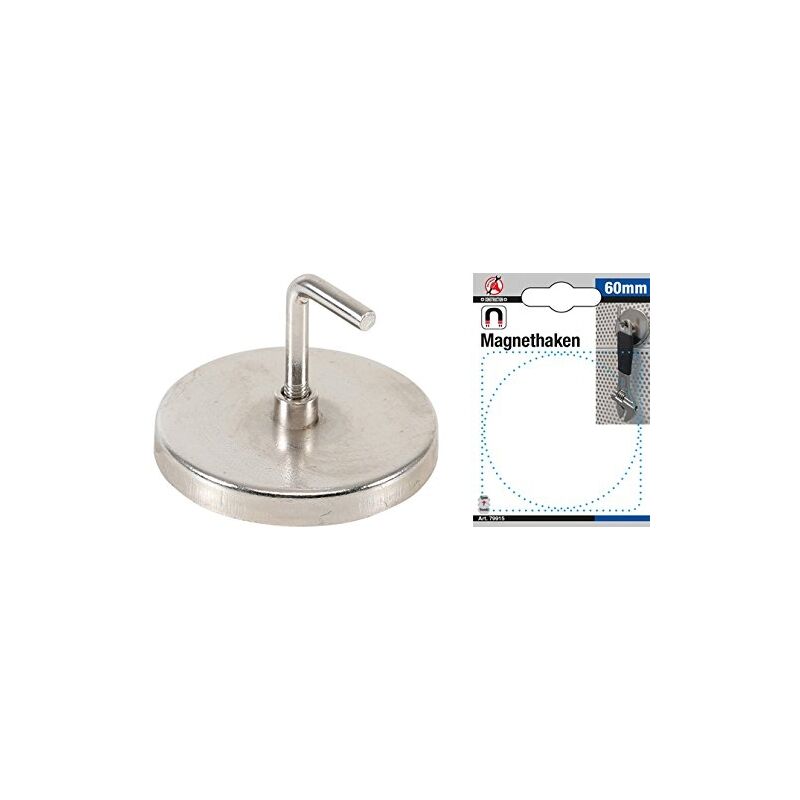 Force homme 79915 magnétique crochet de rond ø 60 mm