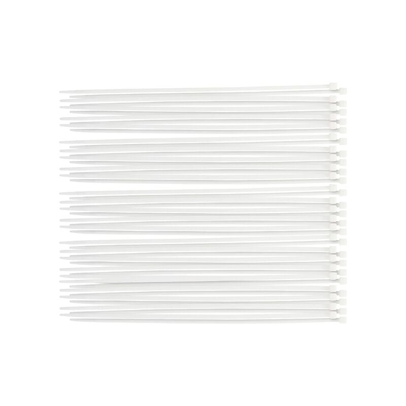 Bgs Technic - force homme 80770 serre-câbles jeu de 4, 8 x 250 mm, 50 pièces