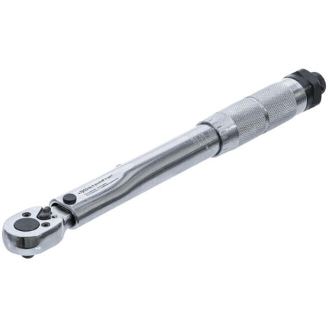 Clé dynamométrique 6,3 mm (1/4') 2 - 24 Nm – Cliquet réversible avec verrouillage de couple – Coffret plastique pour usage professionnel