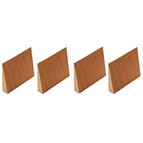 FORCE HOMME JEU DE CALES EN BOIS, 4 PIÈCES, 86678