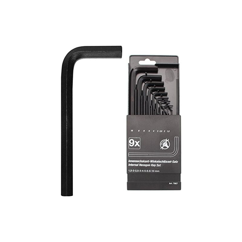 Force homme l clés coudées pour innens hexagonal, 7957