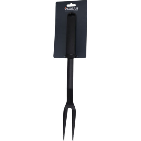 FORCHETTONE BARBECUE IN ACCIAIO INOX NERO 45CM
