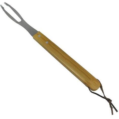 FORCHETTONE CLASSIC 40CM ACCIAIO INOX E LEGNO.