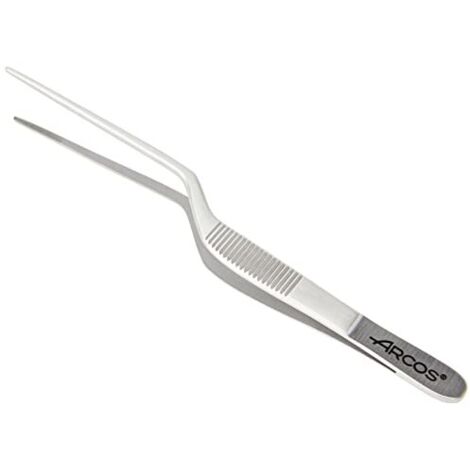Forcipe di placcatura Arcos 606500 in acciaio inox 140 mm ø con coperchio del display