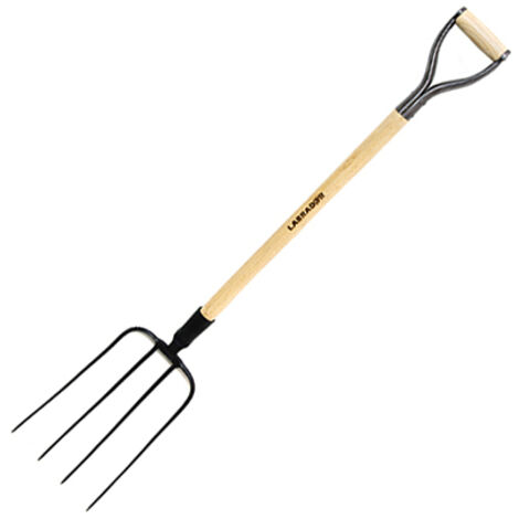 Forcone a 4 punte con manico ad anello h40d207 labrador