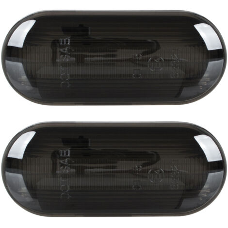Ford C-MAX Fiesta MK6 Focus C-MAX Focus MK2 Fusion Galaxy MK1 Indicatore laterale a LED SMOKED DYNAMIC 2 pz. SET