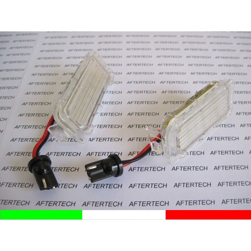 Image of Aftertech - ford focus 5P mondeo fiesta lampade targa led no errore canbus G1C8
