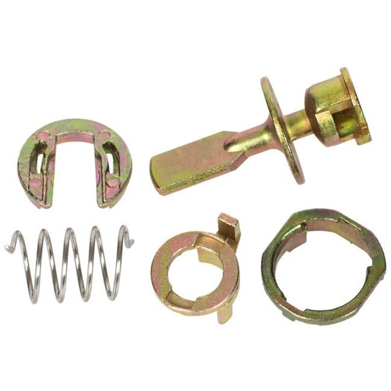 Ford Galaxy 1995 - Kit de reparaci贸n de manija de puerta delantera izquierda = derecha 5 piezas PALETA CORTA CON COLLAR ANCHO