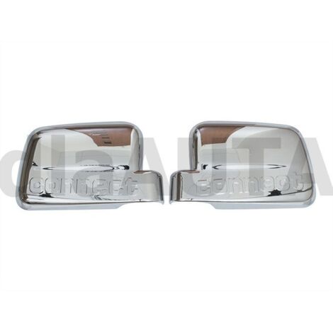 Ford Transit Connect 2009- Copri specchietti CROMATI set L+R