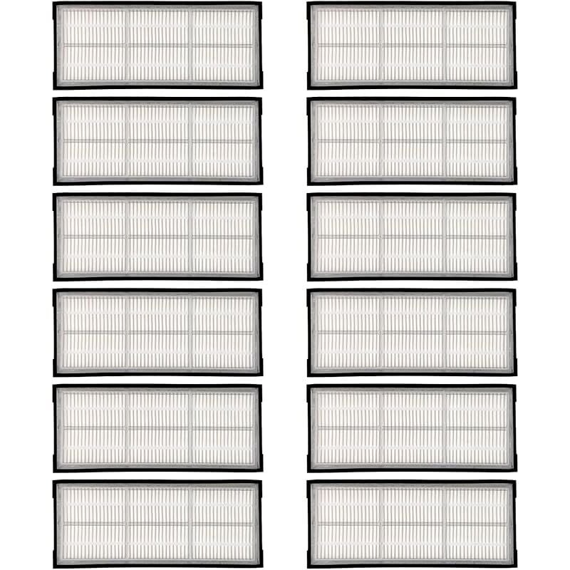12 pièces) filtres hepa pour Roborock S7 S7 + S7 MaxV S7 MaxV Plus S7 MaxV Ultra S8 Pro Ultra S8 S8 S8 + Kit accessoires de filtr - Forehill