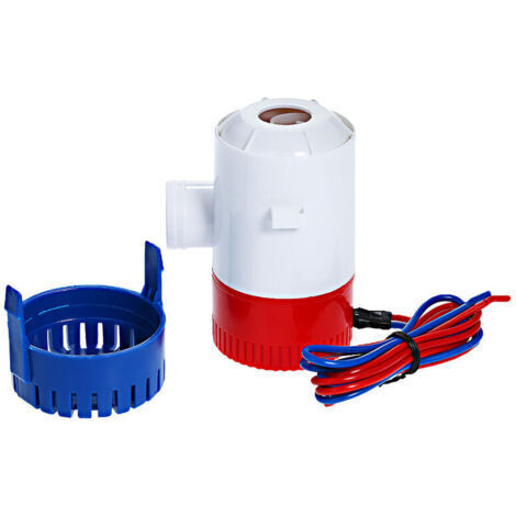 FOREHILL 12V Tauch-Bilgepumpe 1100 GPH Neue elektrische Wasserpumpe für Boote Marinezubehör Tauch-Bootswasserpumpe