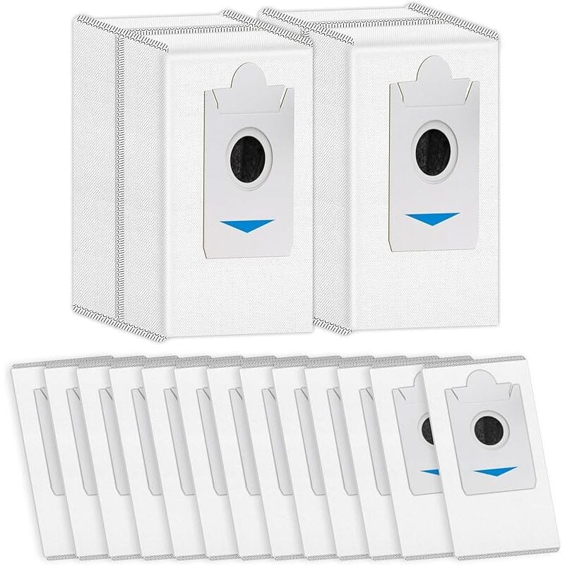 Forehill - 15 Pièces) X2 Omni Sacs à Poussière de Remplacement Compatibles Avec l&39aspirateur Robot ecovacs deebot X5 Omni/ X5 Pro Omni/
