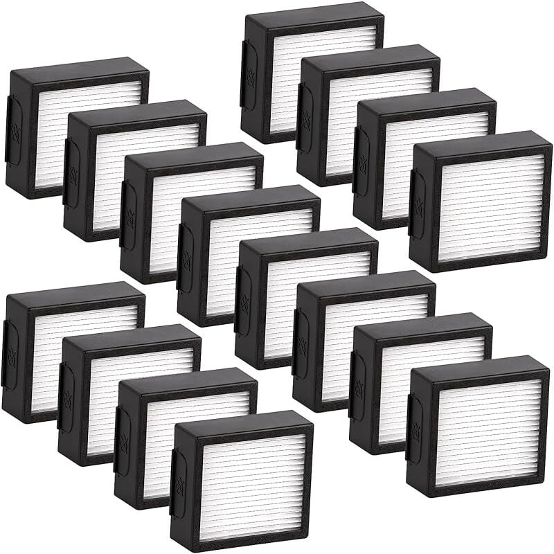16 pièces) Combo j9+ Filtre hepa de remplacement compatible avec aspirateur robot iRobot Roomba Combo J7+ plus/Combo j9+ /Combo 1 - Forehill