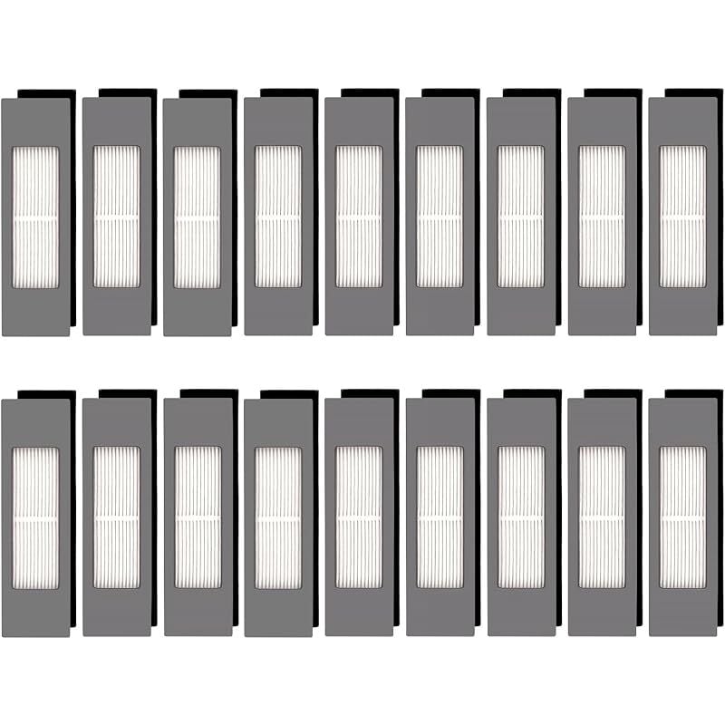 Forehill - 18 Pièces) N10 Filtre hepa Pour Robot Aspirateur Ecovacs deebot ozmo N10 N10 Plus 920 950 T8 aivi Max T9 T5 N5 N7 N8+ N8 Pro Plus