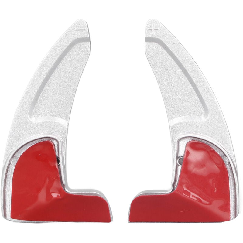 Image of FOREHILL 2 Stück Lenkradschaltwippenverlängerungen für Dodge Challenger 2015-2019 Silber