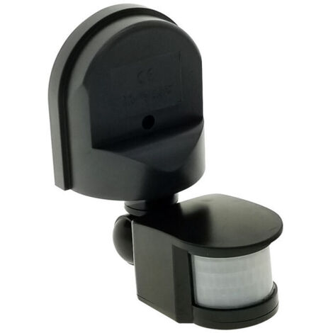 FOREHILL 220V Schwarzer Infrarot-Sensorschalter mit Sockel für Strahlerlampe