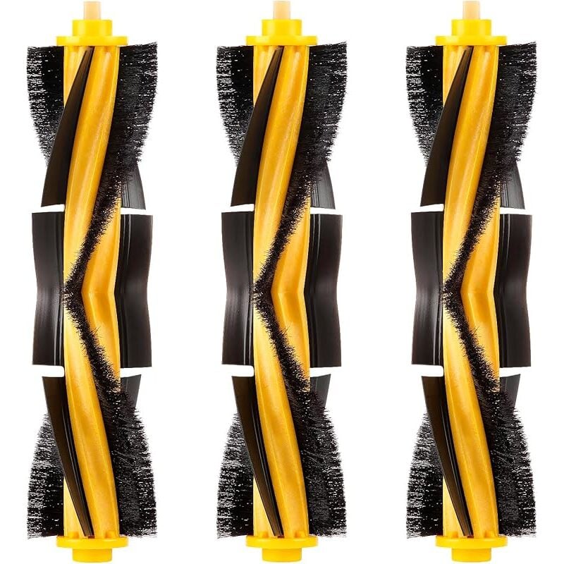 3 Pièces) N10 Brosses à Rouleaux Brosse Principale Pièces de Rechange pour Robot aspirateur Ecovacs deebot ozmo N10 N10 Plus 920 - Forehill