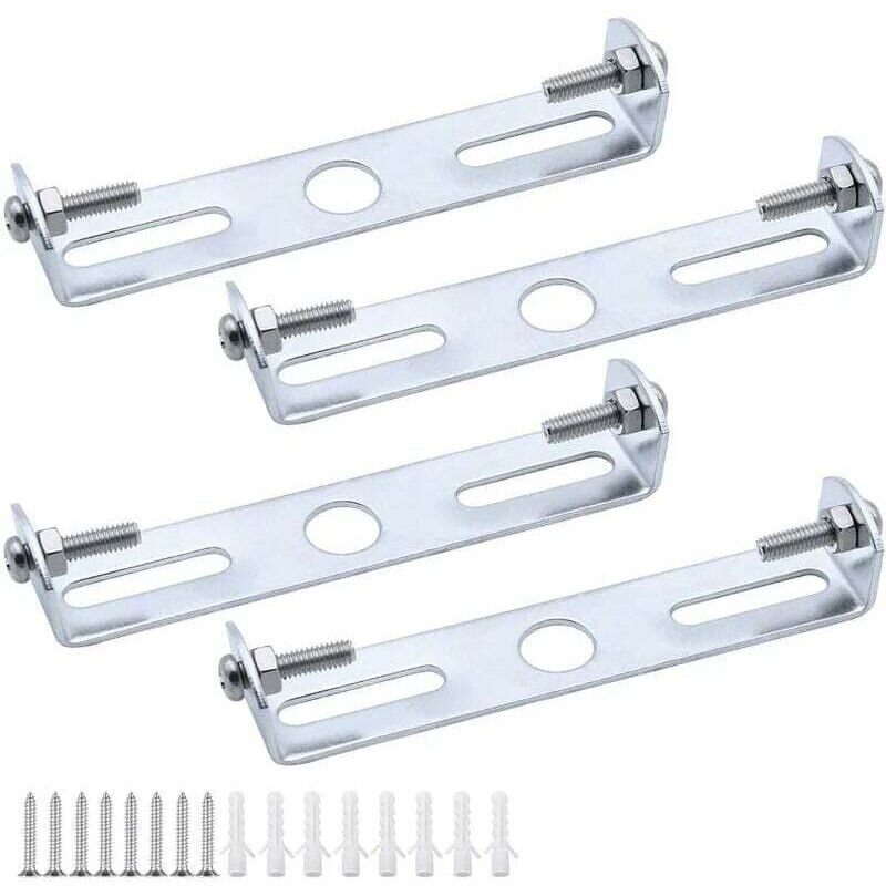 4 pièces] Support de Fixation pour Plafonnier 105mm Luminaire Suspendu Accessoires Lustre de Plafond Plafonnier Plaque de Base Plaques de Lampe de