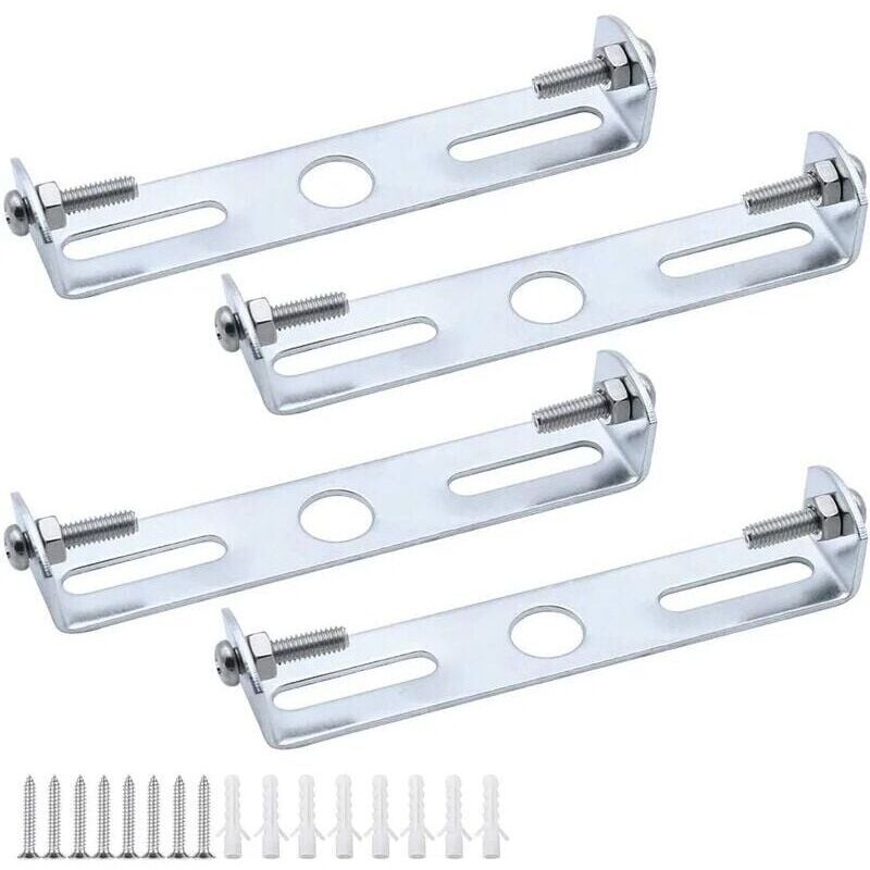 [4 pièces] Support de Fixation pour Plafonnier 105mm Luminaire Suspendu Accessoires Lustre de Plafond Plafonnier Plaque de Base Plaques de Lampe de