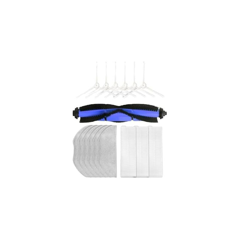 Accessoires de rechange pour aspirateur robot Rowenta X-plorer série 95, robot aspirateur et balai combiné, 1 brosse principale, 6 - Forehill