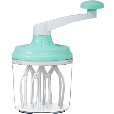 Forehill – Batteur à main multifonctionnel 1200ml – Agitation 150 tours/minute – 12 barres d'agitation pour fouetter rapide – Tapis antidérapant