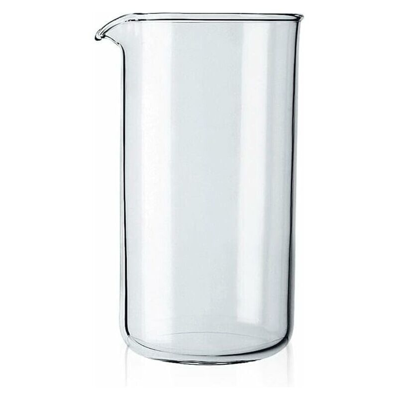 Forehill - Bécher de rechange pour presse à café, verre – Transparent (Capacité : trois tasses, 0,35 l, 12 oz)