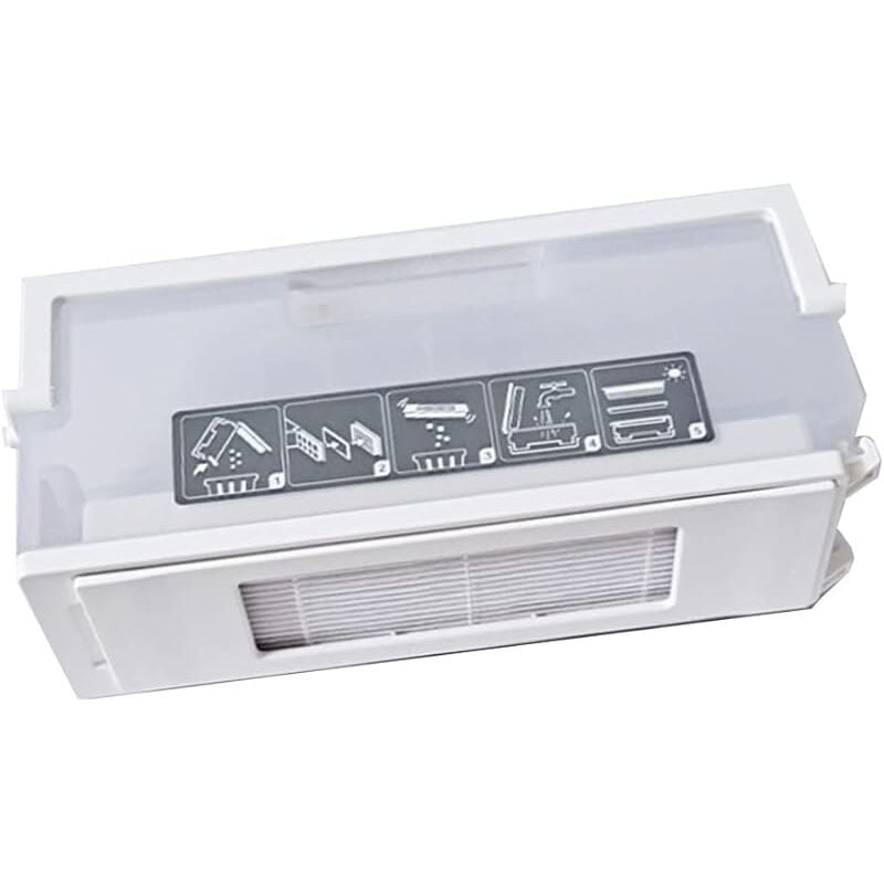 Boîte à poussière, accessoires pour aspirateur - Filtre de rechange Tnk avec un filtre pour Ecovacs pour Deebot N8, N8+, N8 Pro - Forehill