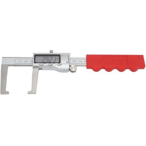 FOREHILL Bremsscheiben-Mikrometer, metrische und Zoll-Einheiten, LCD-Anzeige, 0–150 mm, hochpräzises Universal-Messwerkzeug