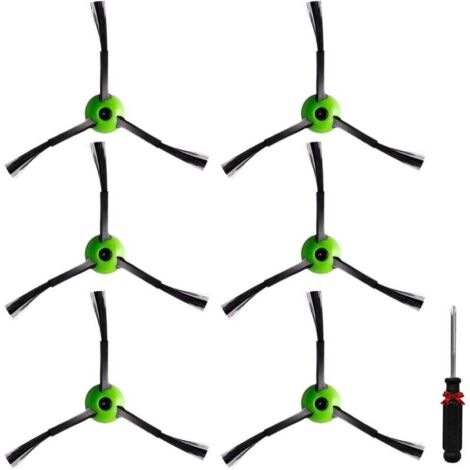 FOREHILL Confezione da 12 spazzole laterali di ricambio per iRobot Roomba J5 J5+ J6 J6+ J7 J7+ J8 J8+ J9 J9+ i3 i4 i5 i5+ i6 i6+ i7 i7+ i8 i8+ e5 e6 5150 6198 7150 7550 Serie J & I & E
