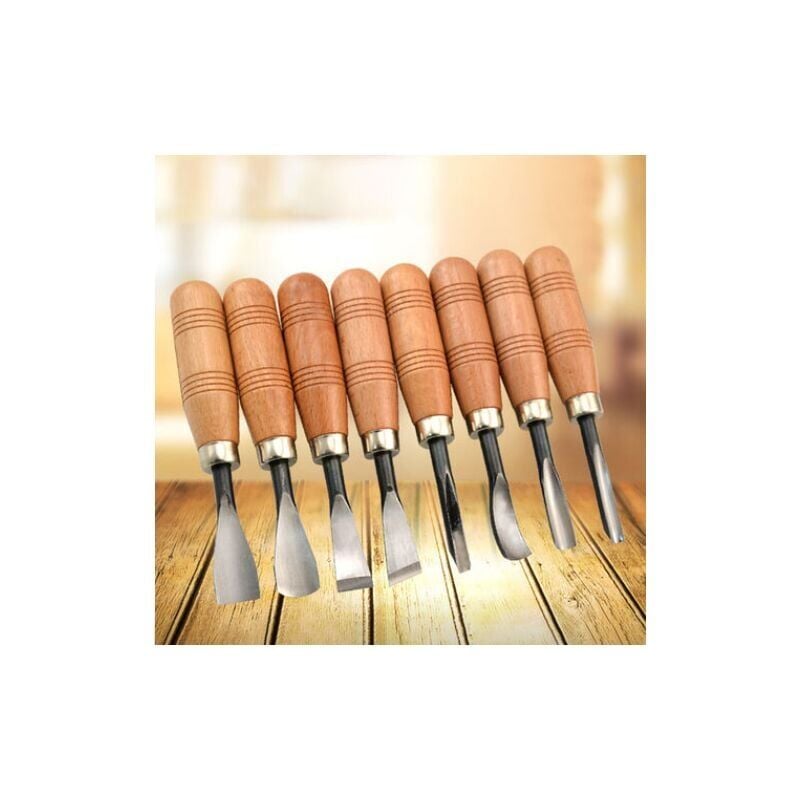 Couteau de sculpture sur bois fait à la main - Forehill