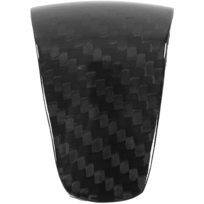 FOREHILL Couvercle de protection du pommeau de levier de vitesse de voiture en fibre de carbone de remplacement pour Ford Edge 2015-2018