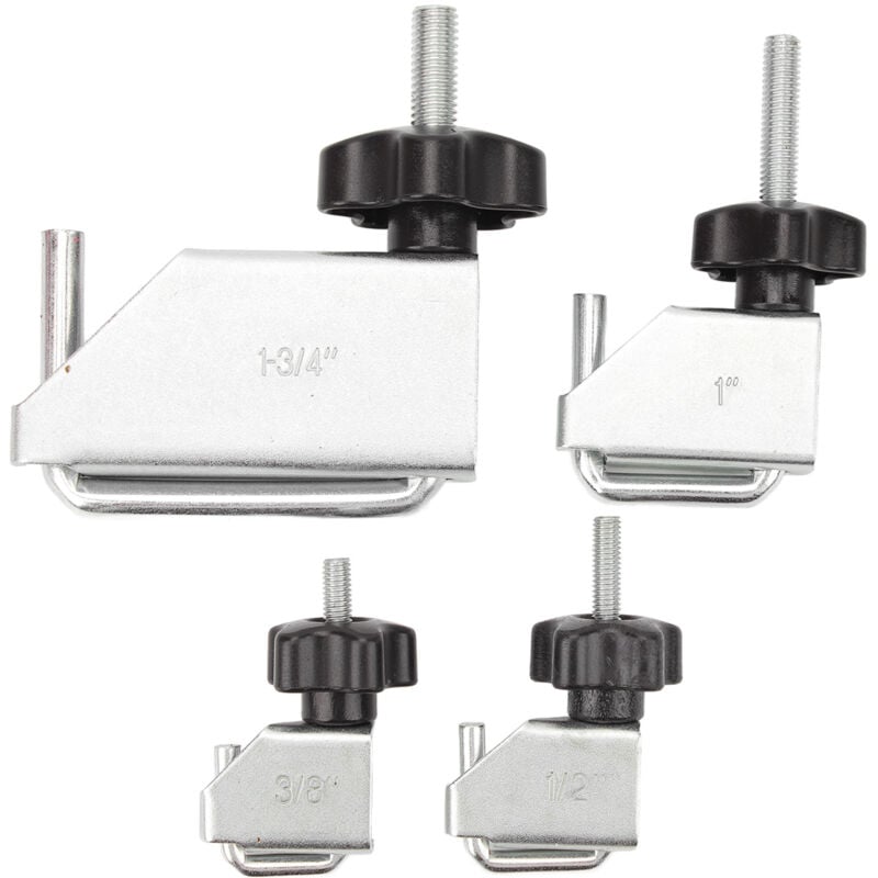 Forehill - Ensemble de 4 colliers de serrage pour conduites de liquide de radiateur à vide Pince de serrage hors ligne pour conduites de chauffage de