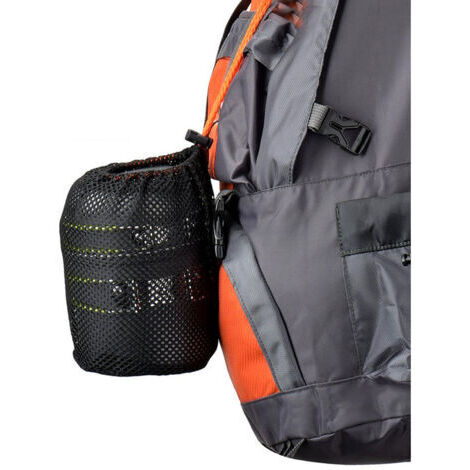 Forehill – Ensemble de camping avec réchaud à gaz 3000W – 2 brûleurs – Pliable et léger – Inclus : pots et support de réservoir