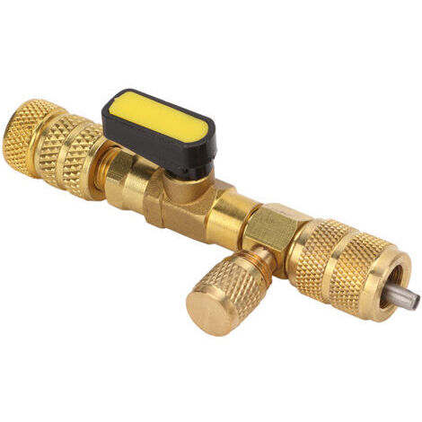 FOREHILL Extracteur de noyau de soupape AC 1/4 5/16 SAE Outils de réparation de conduite de climatisation universels pour R22 R134 R410 R32