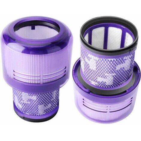 FOREHILL Filtre pour Dyson V11,3 Pack Filtres de remplacement pour V11 V15 SV14 SV22 Cyclone Animal Absolute Total Clean Aspirateur, Filtre pour Dyson V11 Torque Drive Vacuum .Compare to Part 970013