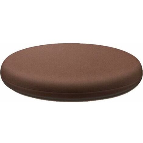 Forehill – Galette de chaise ronde 40 cm – Coussin déhoussable en coton tricoté – Mousse à mémoire de forme 4 cm – Confort optimal pour salle à manger