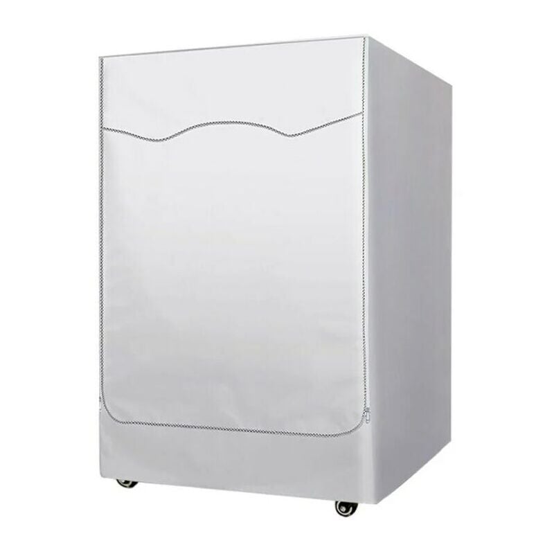 Housse imperméable pour machine à laver, housse de protection pour machine à laver, housse anti-poussière pour laveuse et sécheuse à chargement