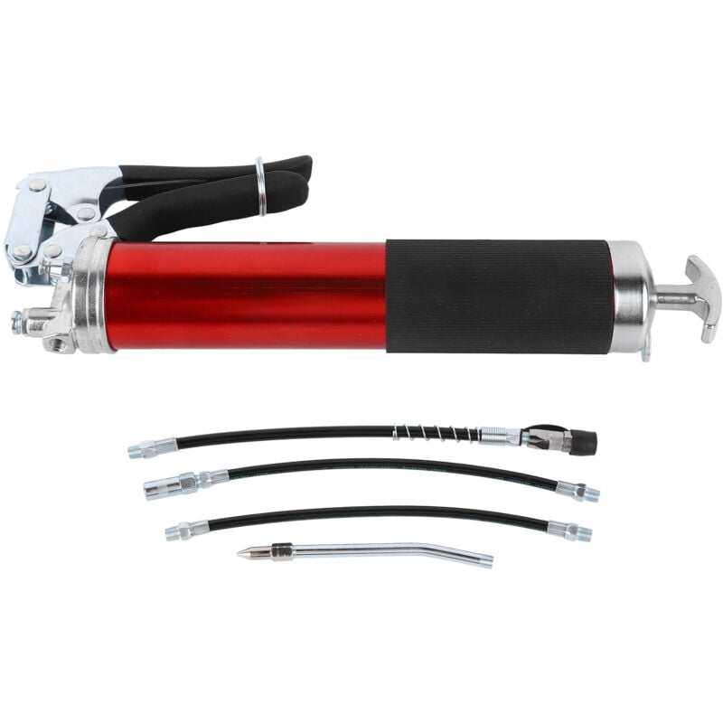 Forehill - Injecteur de graisse à poignée pistolet Injecteur de graisse manuel robuste haute pression 6000 Psi pour réparation automobile