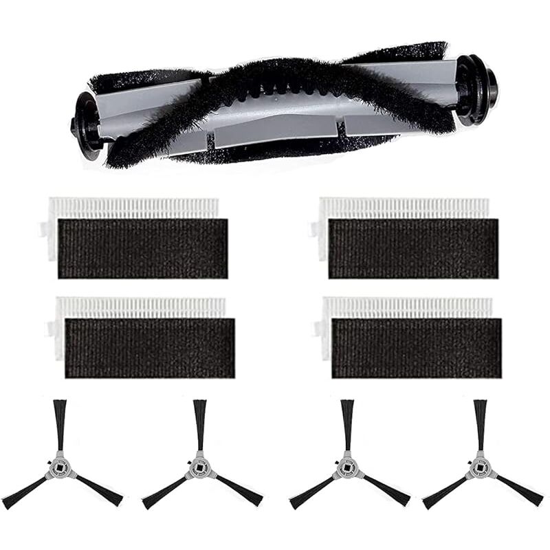 Forehill - Kit accessoires de rechange pour aspirateur Venga vg Rvc 3000 - Brosse principale - Filtres hepa - Brosse latérale