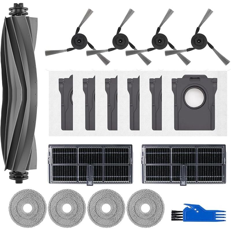 Kit accessoires pour Dreame X40 Ultra Complete / X40 Master / L40 Ultra/Mova P50 Pro Ultra Robot Aspirateur, 1 Brosse Principale, - Forehill