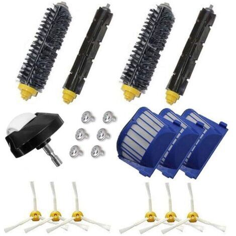 FOREHILL Kit accessoires pour iRobot Roomba série 600 Pièces de rechange pour 600 605 610 615 620 625 630 635 640 645 650 655 660 665 670 6