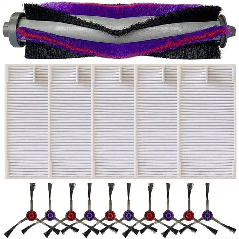 Kit de brosse latérale pour aspirateur Midea M9 Performance de nettoyage optimale, robuste et durable, facile à installer (b) - Forehill