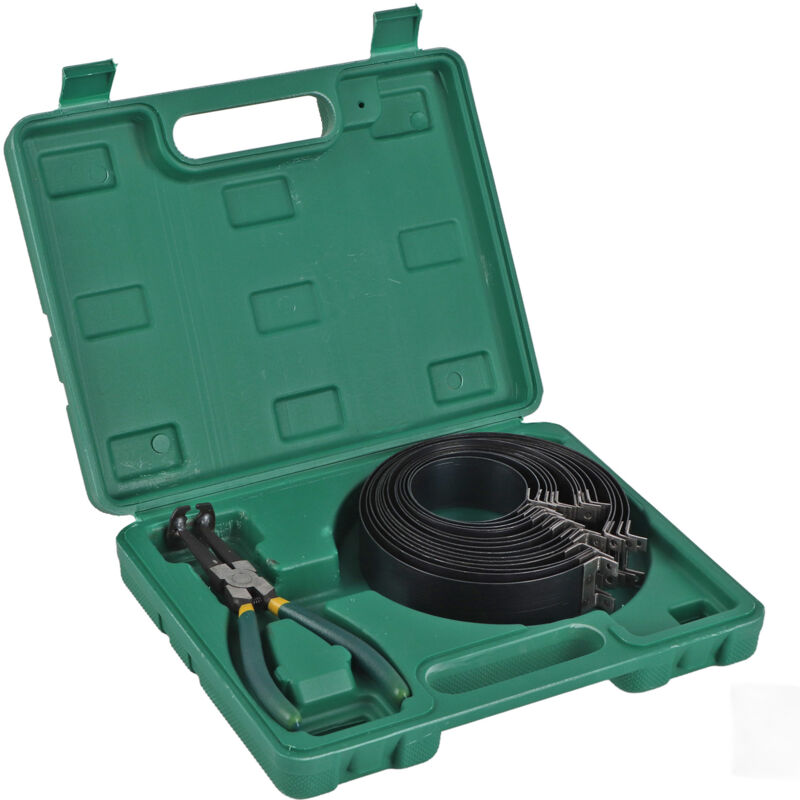 Forehill - Kit de compresseur de segment de piston Pince d'installation universelle professionnelle Kit d'outils de 14 bandes pour camion de voiture