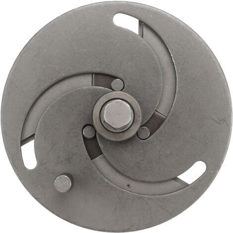 FOREHILL Kraftstoffpumpendeckelschlüssel aus Kohlenstoffstahl mit 3 verstellbaren Backen (89-170 mm) – Werkzeug zum Entfernen des Kraftstofftankdeckels