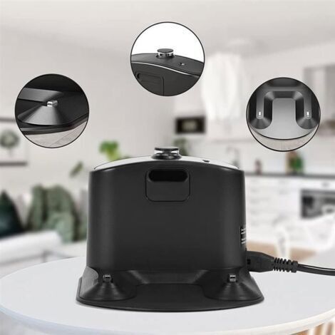 Forehill – Ladestation für iRobot Roomba E5, E6, I1, I3, I4, I6, I7, I8, 500, 600, 700, 800, 900 – Kompatibel mit EU-Netzkabel