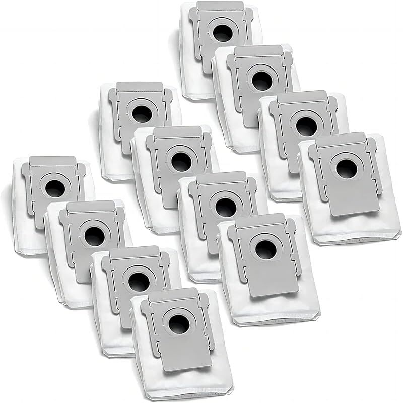 FOREHILL Lot de 12 Sac Aspirateur compatibles avec Roomba i7 i7+ i8 i8+ i4 i4+ i6 i6+ j7 j7+ s9 s9+ E5 E6 E7 Sacs à Poussière de Rechange