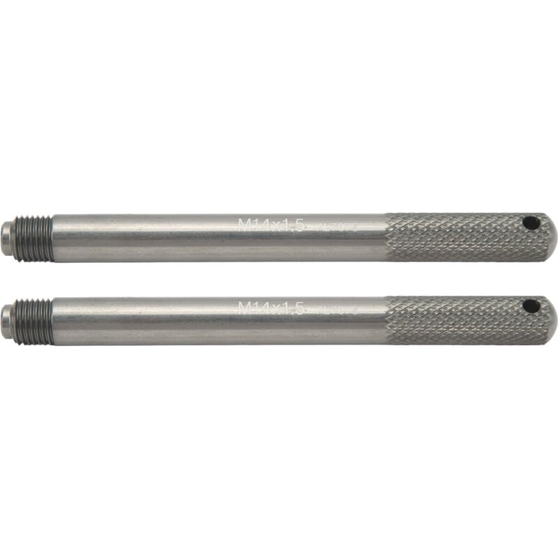 Lot de 2 goupilles d'alignement de roue, ensemble de goupilles de suspension de roue, outil de guidage de goupille de goujon de jante pour réparation