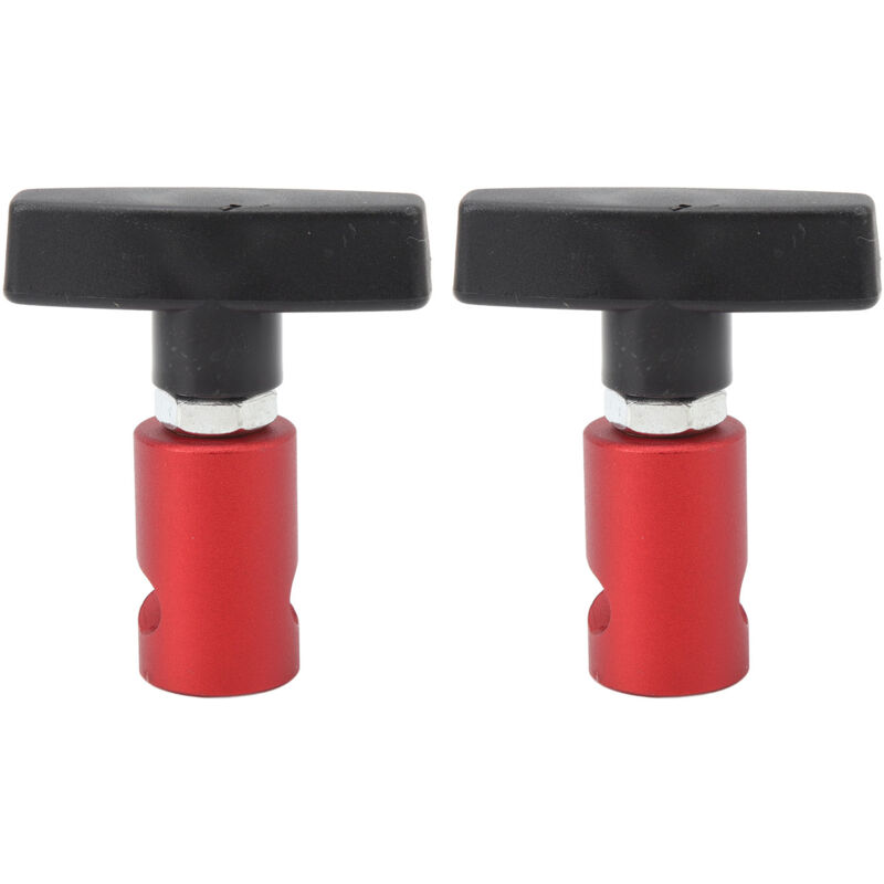 Forehill - Lot de 2 pinces de support de levage pour capot et étrier de bougie d'allumage, outil 2 en 1 pour capot de voiture, hayon, rouge